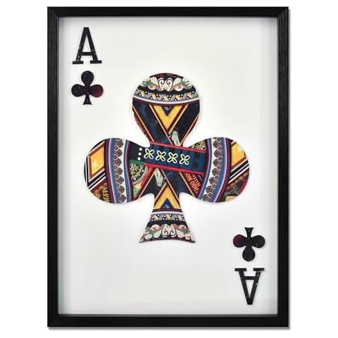 ADM 'Ace of Flowers' 3D Collage Painting Cover