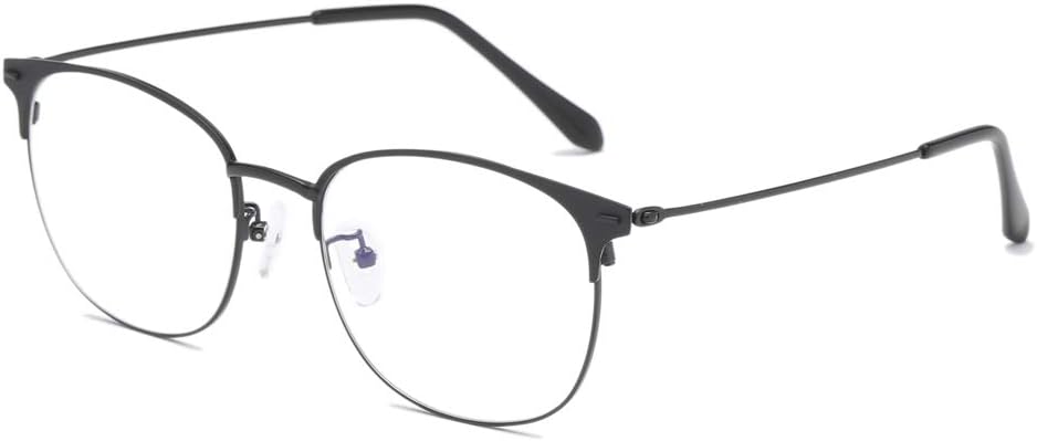 Blue Light Blocking Clear Glasses, Nouritty Lightweight Computer Glasses for Eye Strain (Green)