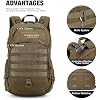 Mardingtop 25L Tactical Backpack + Molle Tactical Utility Pouch