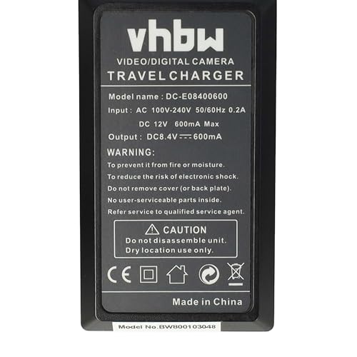 Vhbw caricatore compatibile con Nikon EN-EL20a