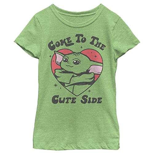 T-shirt Star Wars fille vert pomme idéal pour l'école en taille M