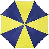  Deitert Regenschirm Automatik gelb/blau