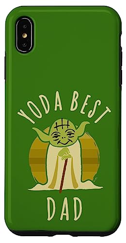 Coque pour iPhone XS Max motif dessin animé Yoda parfait pour afficher son style geek