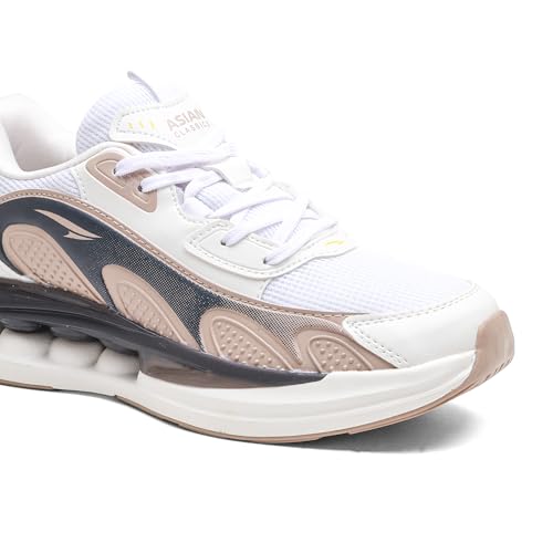 Image of ASIAN Powerkick-08 Men's Running & Sports Shoes | Air-Tech Cushion Sole for Shock Absorption | Lightweight, Durable & Stylish Sneakers for Gym & Training