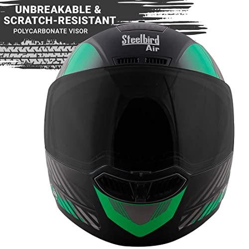 Image of Steelbird SBA-1 Thalaiva Full Face ISI Certified Helmet