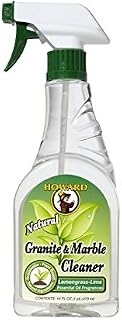 Howard Products GM5012 Howard Natural Granite & Marble Cleaner, 16 Oz, Bottle, Liquid
