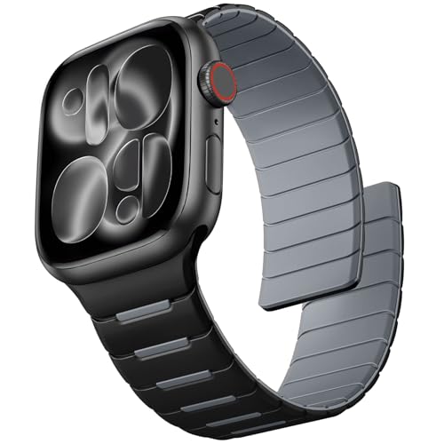 Easuny Magnetic Band Compatible with Apple Watch Ultra 4 3 2 1 Bands Men