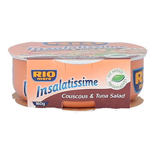 Image of Rio Mare Insalatissima Couscous & Tuna Salad Can (Pack Of 3), 16.8 Ounce Total