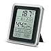 Thlevel Termómetro Higrómetro Digital Interior con LCD Pantalla Touch, Función de Registro Máximo/Mínimo Termometro Digital Casa para la Sala de Estar, el Invernadero, la Bodega, el Sótano, el Almacén