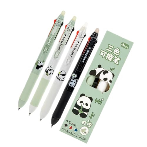 Set de bolígrafos gel borrables punta fina 0.5 mm miniatura 3