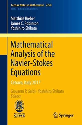 Buy Mathematical Analysis of the NavierStokes Equations — BookShops.in