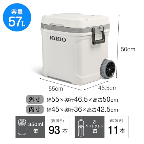 Image of Igloo Marine Cooler | Insulated Hard Shell Ice Chest |Great for Fishing, Camping, Boating, & More