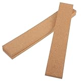 GRIRIW 3 Stück Teiliges Selbstklebendes Natürliche Rahmenlose Korkstreifen für Wanddekoration Büro Memo Pinnwand Wiederverwendbar