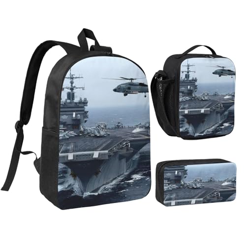 Sac à dos porte-avions complet pour ranger livres repas et trousse