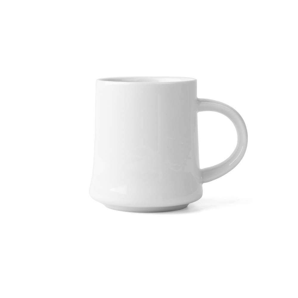 Holst PorzellanGVB 024K "Peter" Drinking Cup 0.25 Litre Stackable, White, 7.9 x 7.9 x 8.9 cm, 6 Units