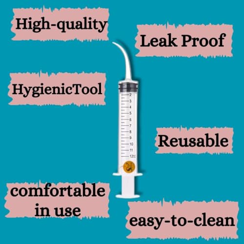 Image of Sage Square 12 ml Hand Feeding Syringe with Curve Tip | Feeding Needle and Syringe Kit | Precise Feeding Made Simple,Curve Tip Syringe for Birds, Hamsters, Puppies, Kittens, and More