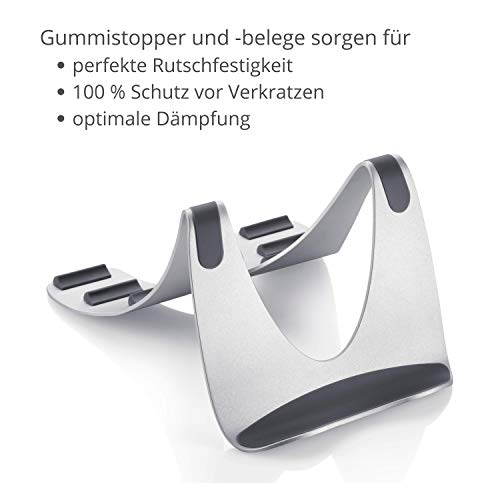 njude beta 1 - Tablet Halterung aus edlem Aluminium Metall für iPad Air, iPad Pro, und als Tablet Ständer und Tablet… – Bild 7