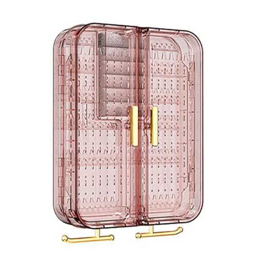 Vaveren Suporte de jóias organizador cabide de parede montado para mulheres prateleira armário de jó