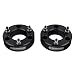 Supreme Suspensions - Silverado 1500 Lift Kit Front 3" Leveling Lift Kit for [2007 - 2018 Chevy Silverado 1500] and [2007 - 2018 GMC Sierra 1500] BLACK Aircraft Billet Strut Spacers