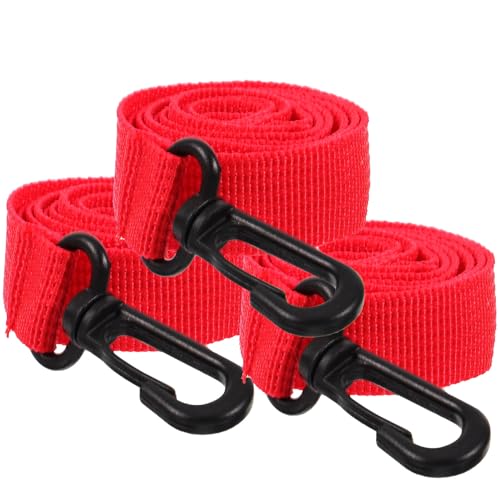 PERSELOSO 3個 幼児用軽量ウォーキングロープ 耐摩耗製ハンドル付き 用防走失リード 保育園 幼稚園向け 歩行補助器具