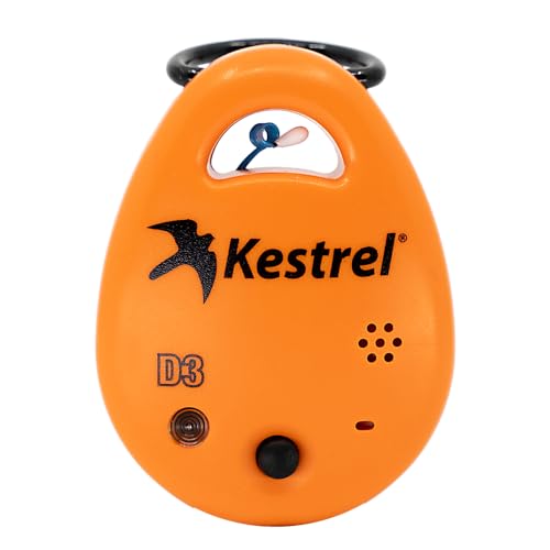Kestrel Drop D3fw pour analyser l'humidité et la température de l'air en direct