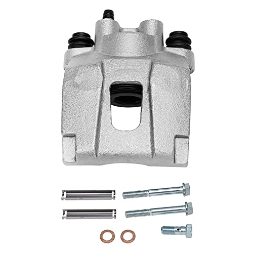 Image of Detroit Axle - Rear Brake Kit for 2002-2010 Ford Explorer Mercury Mountaineer, 2007-2010 Explorer Sport Trac, Drilled & Slotted Disc Brake Rotors Brake Caliper Replacement