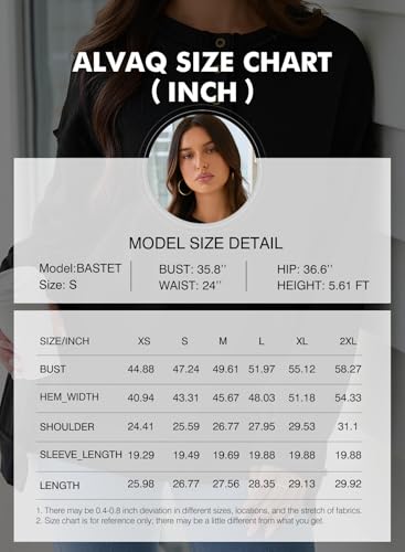 AlvaQ Women's Oversized Sweatshirt Casual Long Sleeve Button Henley Neck Pullover Tunic Tops Outfits - Image 7