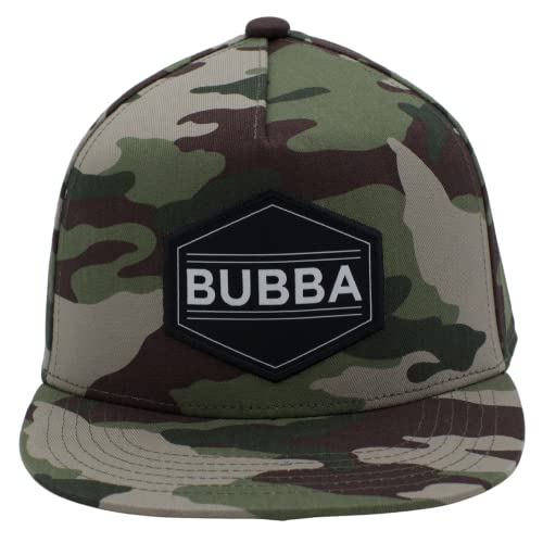 Image of Toddler Hat - Baseball Hat - Baby Bubba Trucker Cap - Infant Newborn Youth Flat Brim Patch Sun Hat for Summer Winter