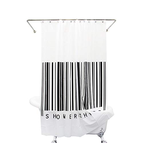 Rideau de douche en polyester de qualité MU pour une décoration raffinée