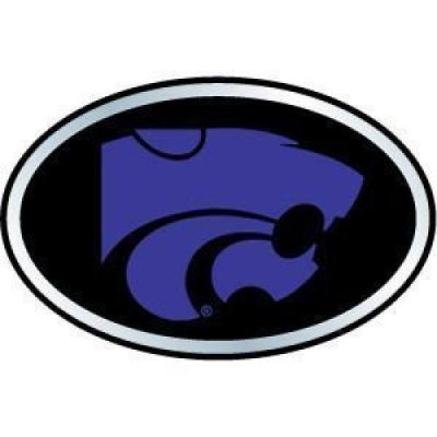 Promark Kansas State Color Auto Emblem