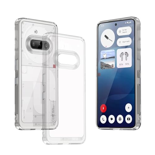 Xuikmd Hülle für Nothing Phone 3A Transparent Anti-Vergilbung