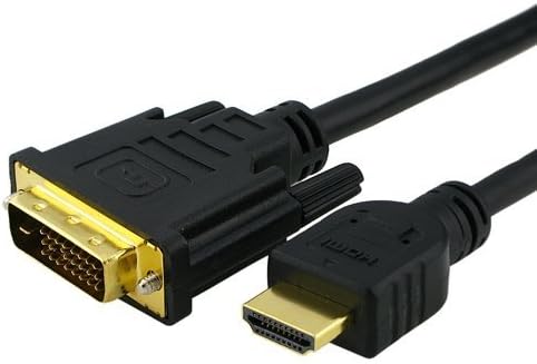 Premium High Resolution 10FT / 3m 24K GOLD HDMI TO DVI M/M CABLE FOR HDTV PLASMA DVD