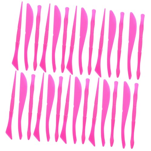 Toddmomy 12-Piece Soft Clay Tools Set Clay Knife Non-Drying for Boys and Girls Pottery Tool Kit