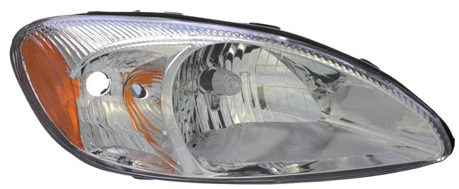 JP Auto Headlight Compatible With Ford Taurus 2000 2001 2002 2003 2004 2005 2006 2007 Passenger Right Side Headlamp