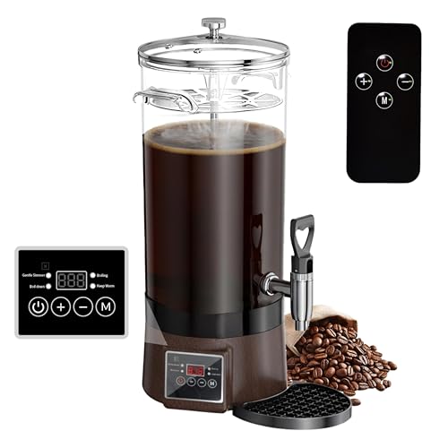 GKFF Coffee Urn Commercial Coffee Maker, Food-grade Plastic 9.5 L