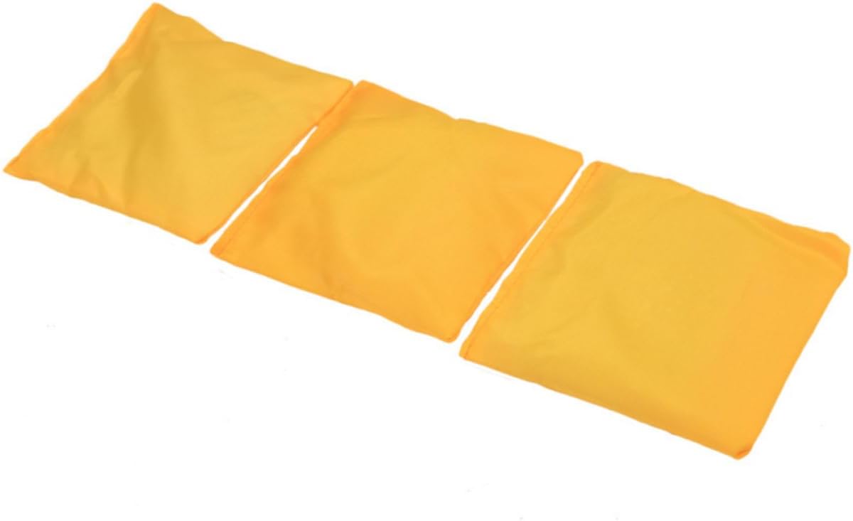 POPETPOP 12pcs Nylon Bean Bags for Boy Girl Playtime Game for Outdoor Indoor Fun Red Yellow Green Lightweight Sturdy Design for School Activities