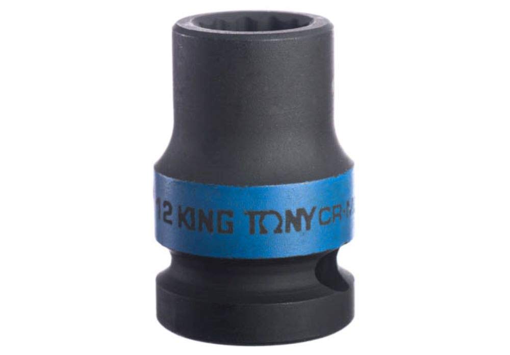 KING TONY Stecknuss 10 Mm, 12-Kant, 3/8" Antrieb – Chrom-Vanadium, Verchromt