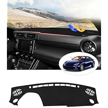CARTIST Dash Cover Compatible with Toyota GR86 / BRZ 2022 2023 2024 2025 2026 Dashboard Mat Carpet with Non-Slip Silicone Grain Anti-Glare Suede Material