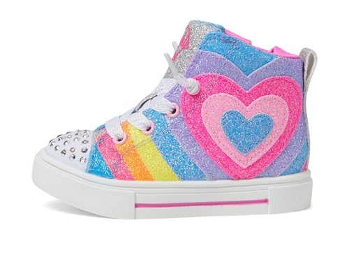 Skechers Girl's Twinkle Sparks-Heart Pop Sneaker4