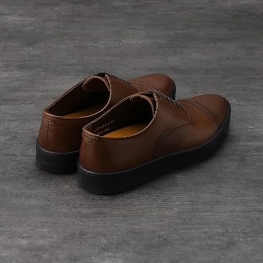 新品 TAKEO KIKUCHI タケオキクチ セミブローグ メンズシューズ Amazon | [ タケオキクチ ] ビジネスシューズ セミブローグ スニーカー