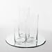 Eastland Round Mirror 12" and Cylinder Vases Centerpiece. 48 Piece Set