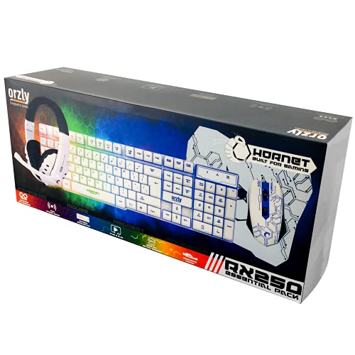 White Gaming Keyboard and Mouse - Image 3
