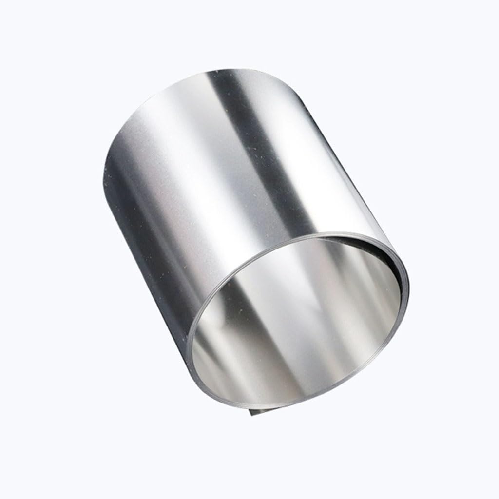 1 Stück Edelstahl 304 Dünne Platte Blatt Folie Breite 100 Mm Länge 1000 Mm Dicke 0,01 Mm 0,02 0,03 0,05 0,08 0,1 0,2 0,5 0,8 1 Mm(0.03 MM)