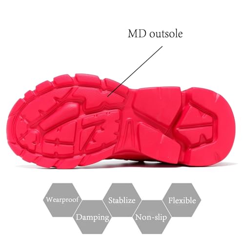 Image of Womens Running Shoes Slip-on Walking Tennis Sneakers Lightweight Breathable Casual Soft Sole Mesh Workout Sports Shoes