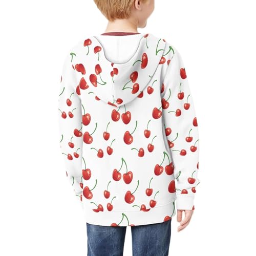 Hawapod Sweatshirt Winter Warm Outerwear Long Sleeve Zip Up Hoodie For Girls Boys 6-16 Years4