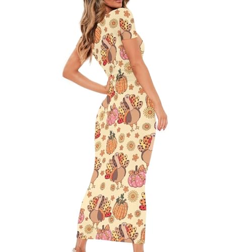 Image of Womens Short Sleeve Jamaican Flag Midi Bodycon Dress