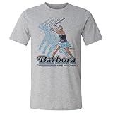 500 LEVEL Barbora Krejcikova Retro Shirt (Heather Gray, Large)
