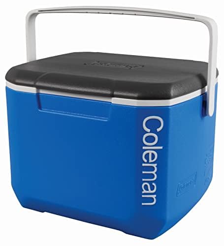 Coleman 16Qt Excursion Ice Box, 15L, Small Cooler Box, Holds 22 Cans (16-Quart, Blue)-image-23