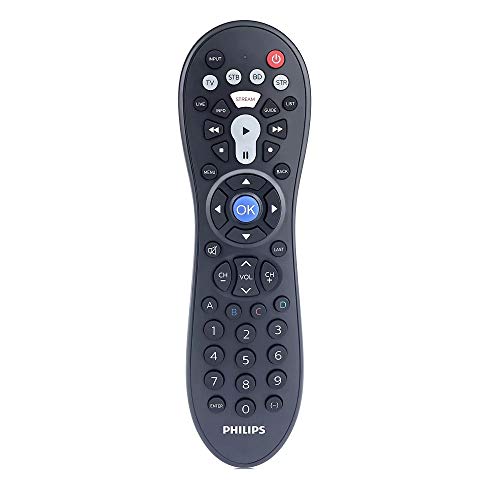 Controle Remoto Universal Philips 4x1 Televisão TV DVD Tv Smart Blue Ray