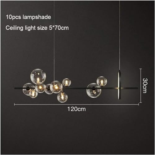 Longue bande luminaire suspendu LED dimmable à intensité variable